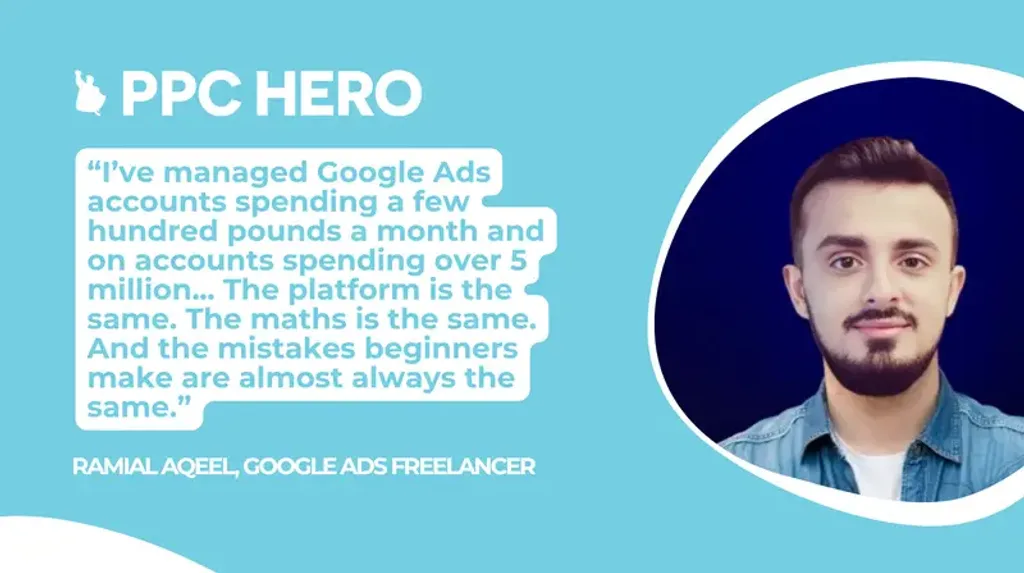 Your first Google Ads account, featured on PPC Hero